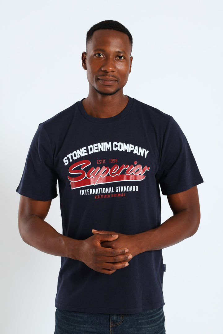 Superior Tee - Navy