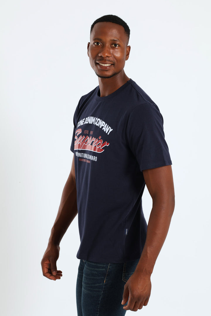 Superior Tee - Navy