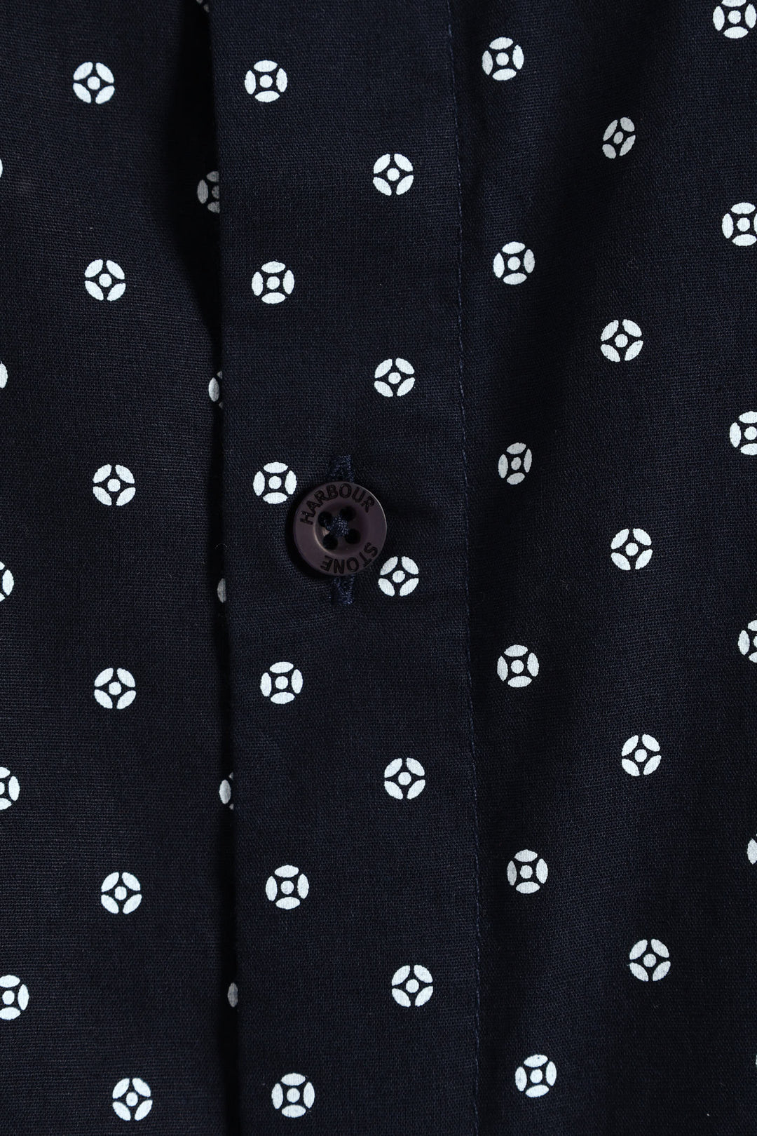 Quatro Dot Regular Shirt - Navy