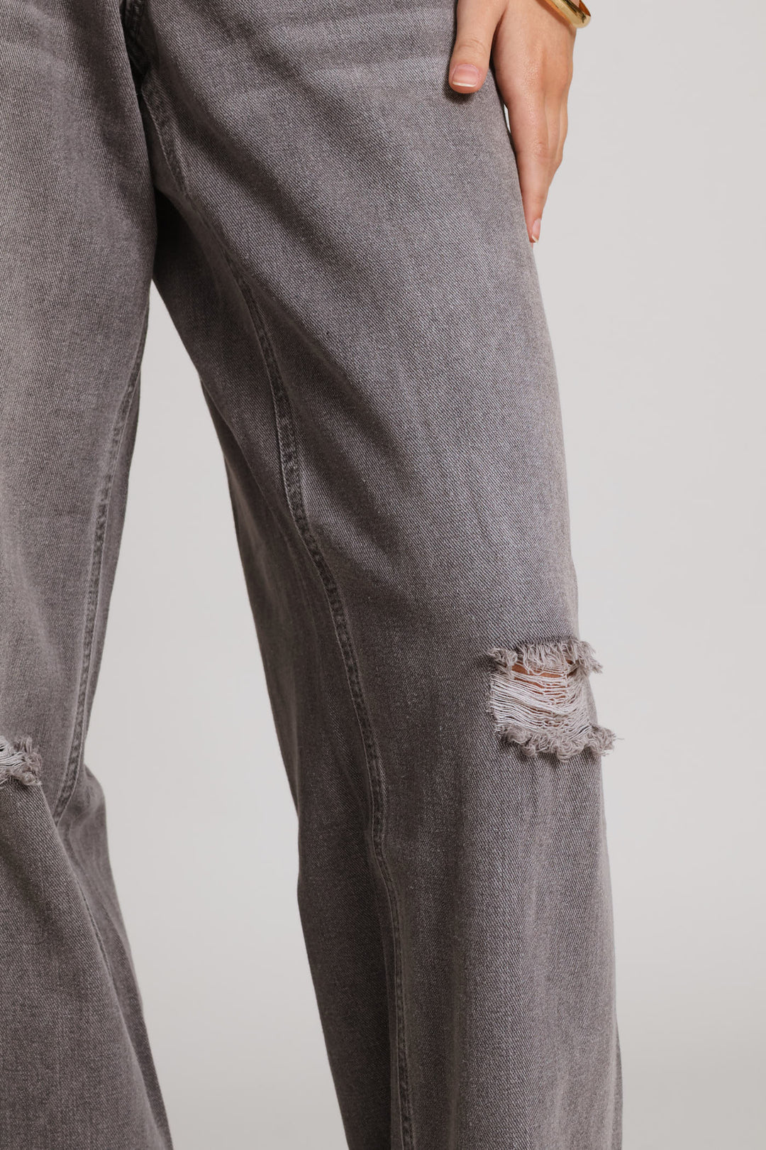 Baggy Carpenter Denim - Salty Grey