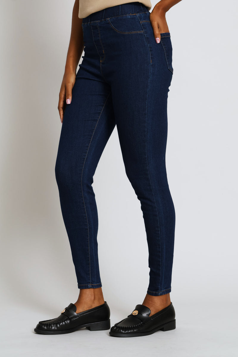Supersoft Skinny Denim Jegging - Dark Wash