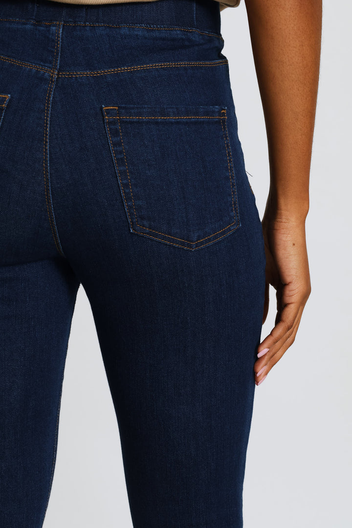 Supersoft Skinny Denim Jegging - Dark Wash