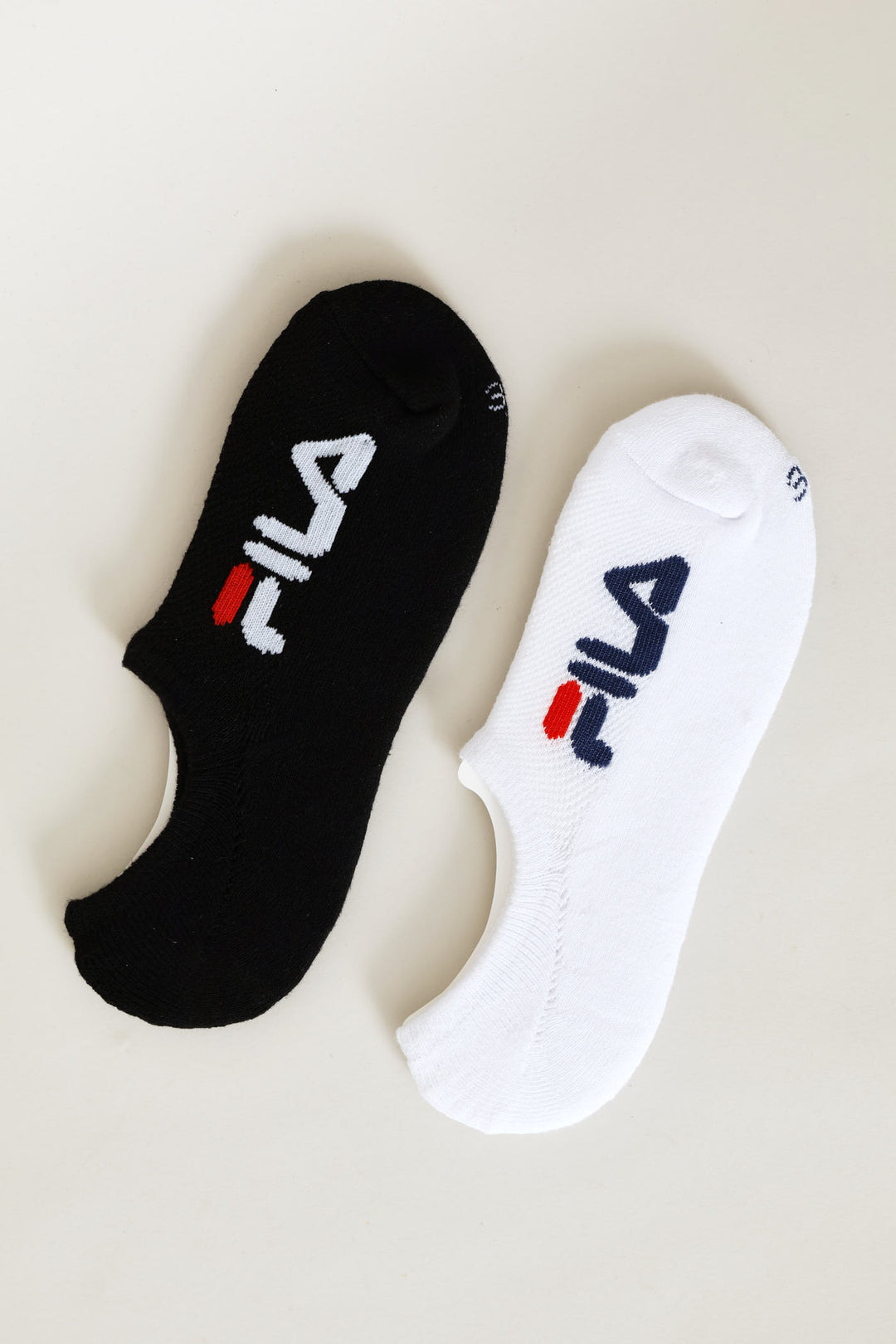 2 Pack Emily No Show Sock - Black/White