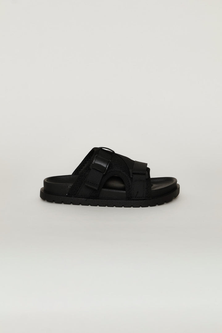 Boys Utlity Slide - Black