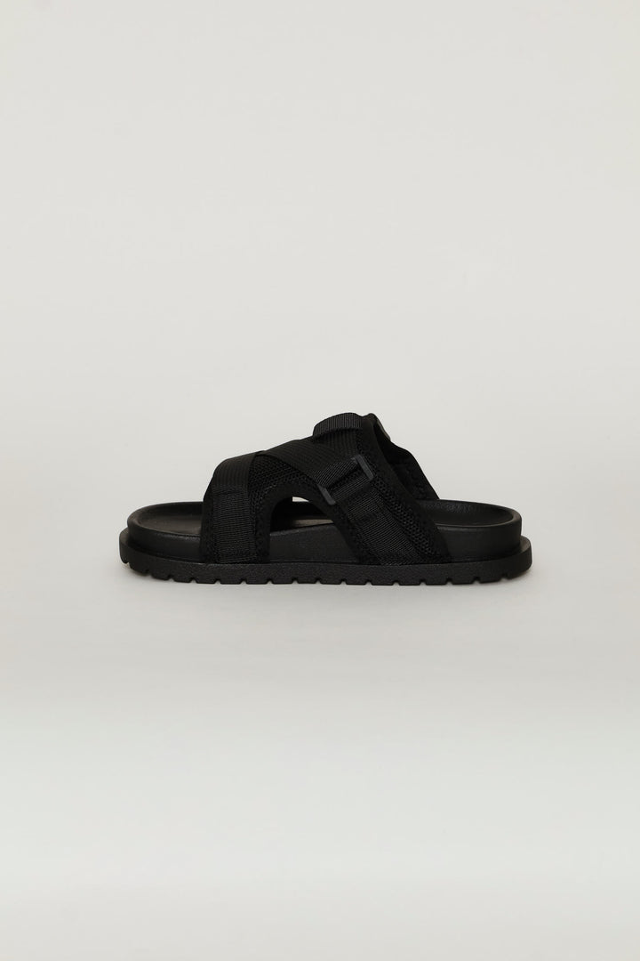 Boys Utlity Slide - Black