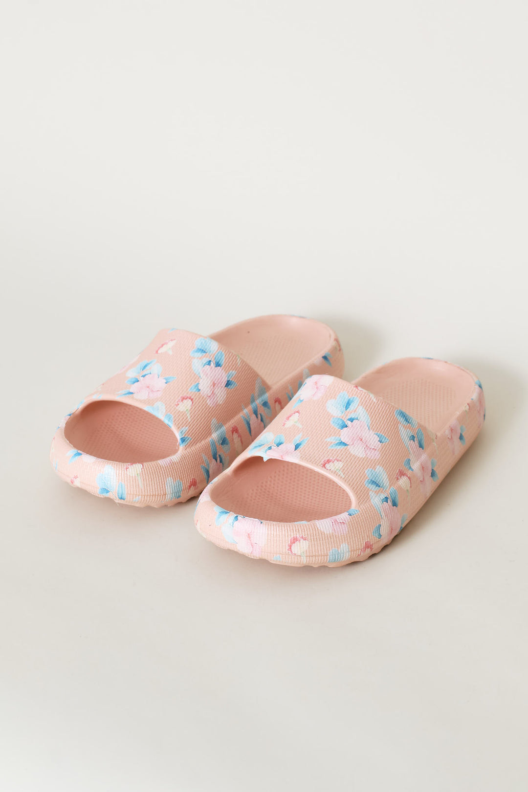Printed Eva Mule Sandal - Blush