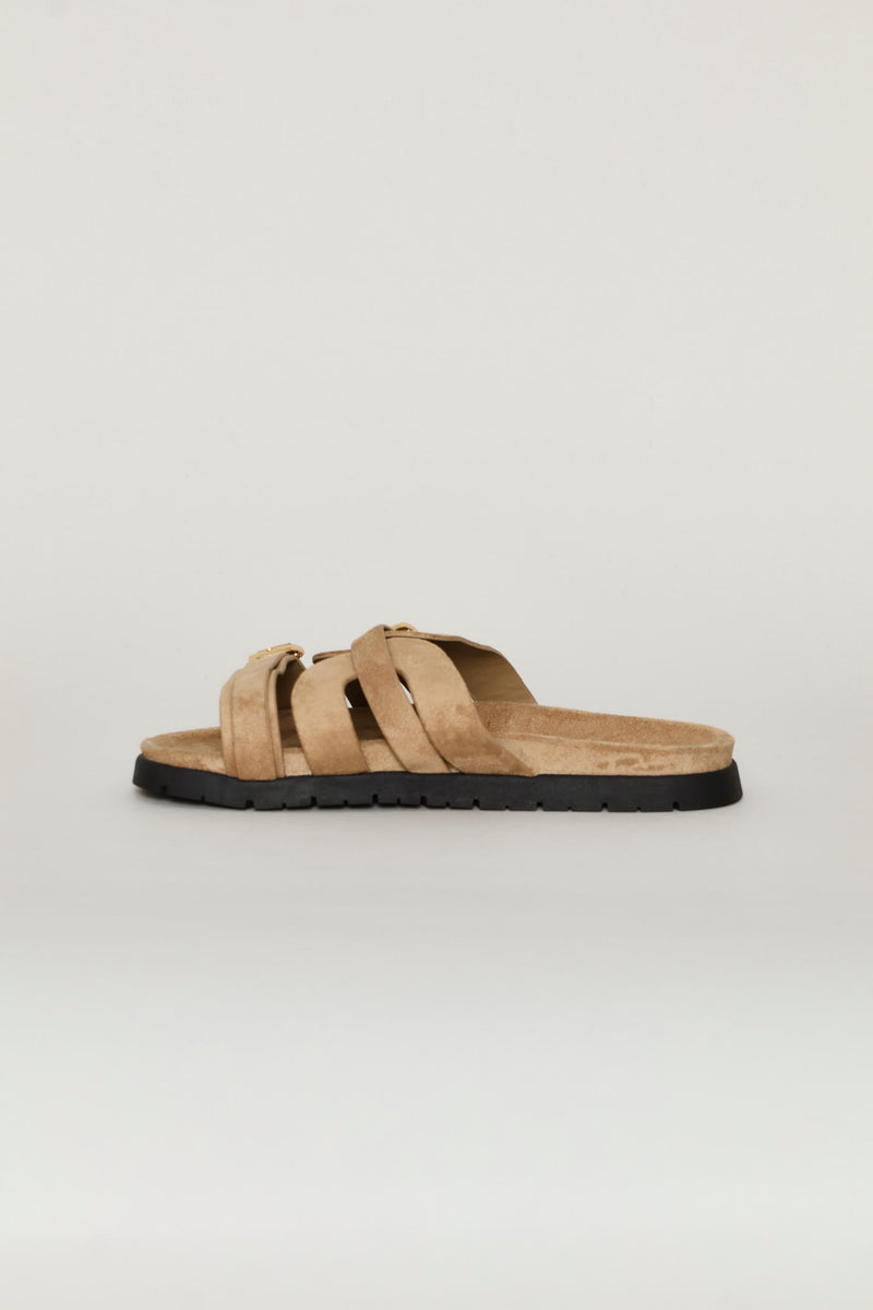 Girls Health Sandal - Taupe