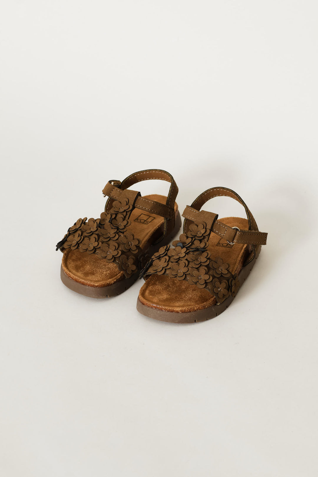 Pre-Girls T-Bar Health Sandal - Brown