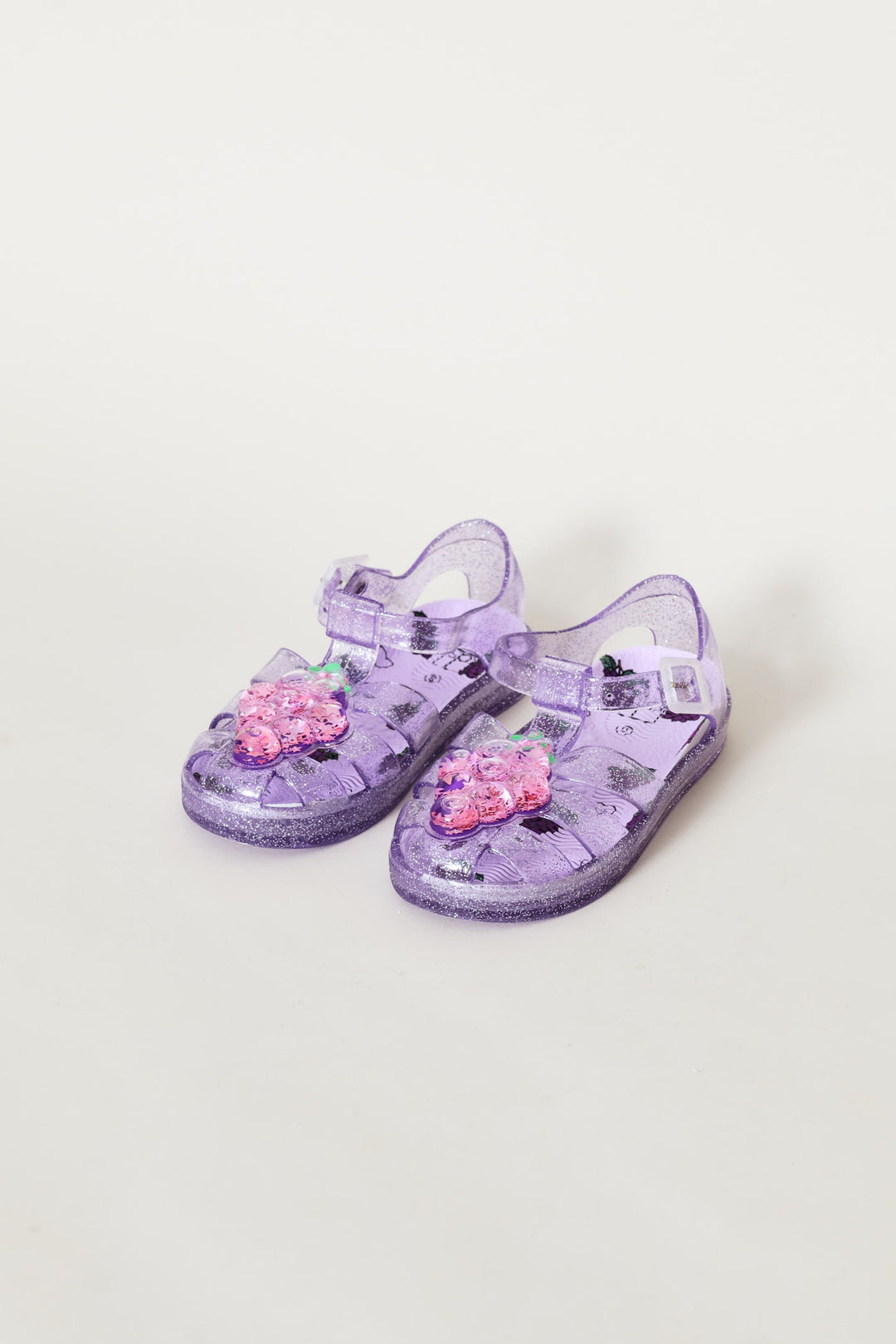 Pre-Girls Closed Toe Jelly Sandal - Lilac
