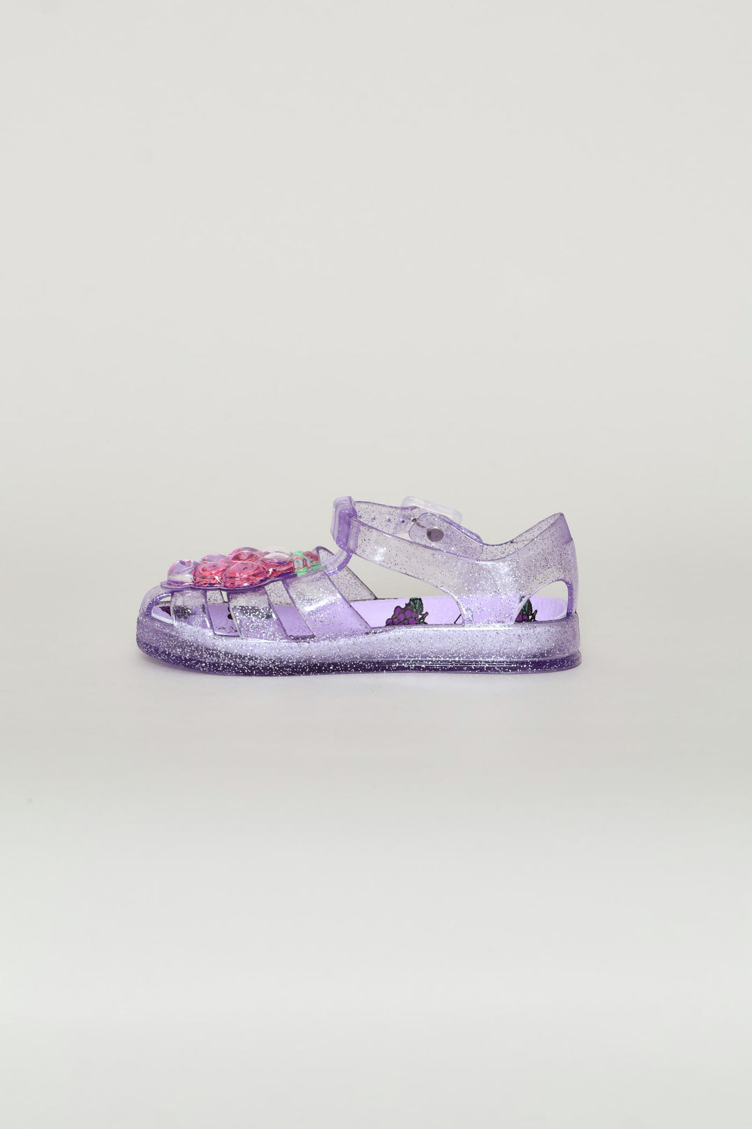 Pre-Girls Closed Toe Jelly Sandal - Lilac