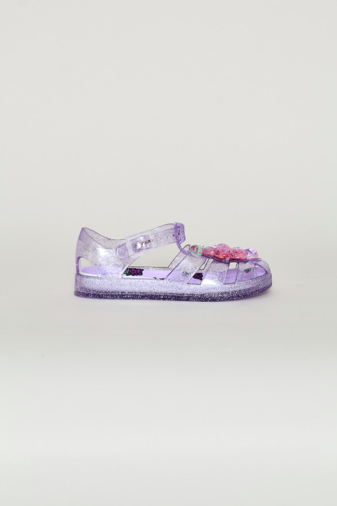 Pre-Girls Closed Toe Jelly Sandal - Lilac