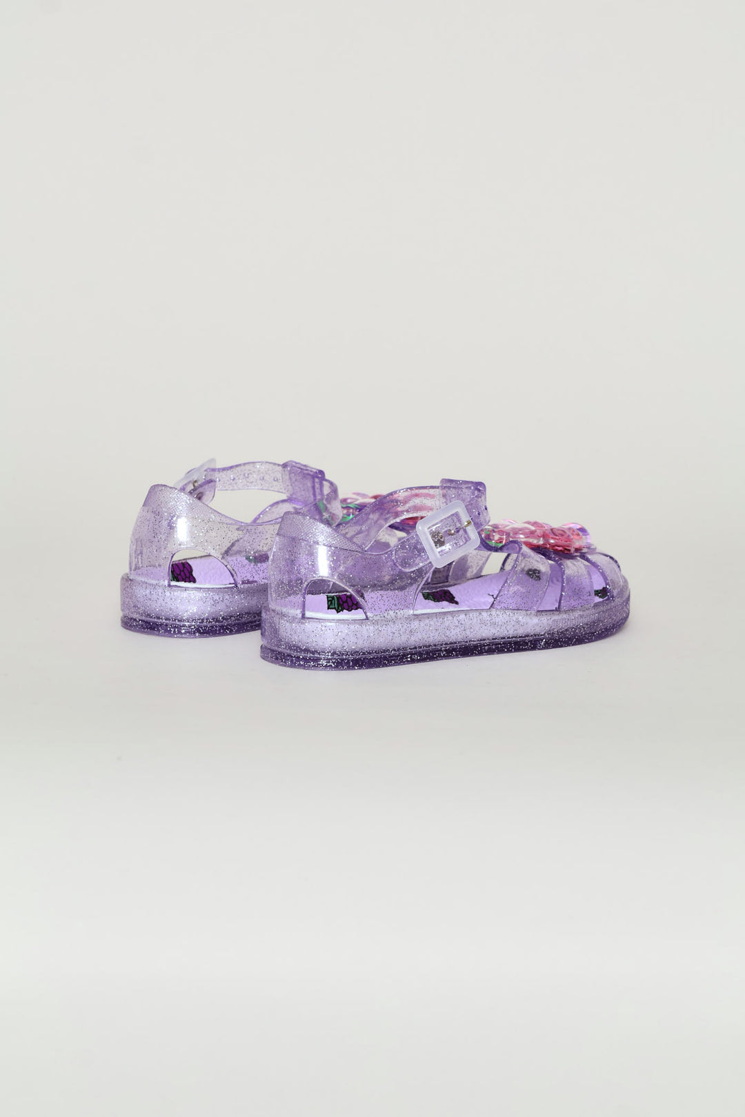 Pre-Girls Closed Toe Jelly Sandal - Lilac