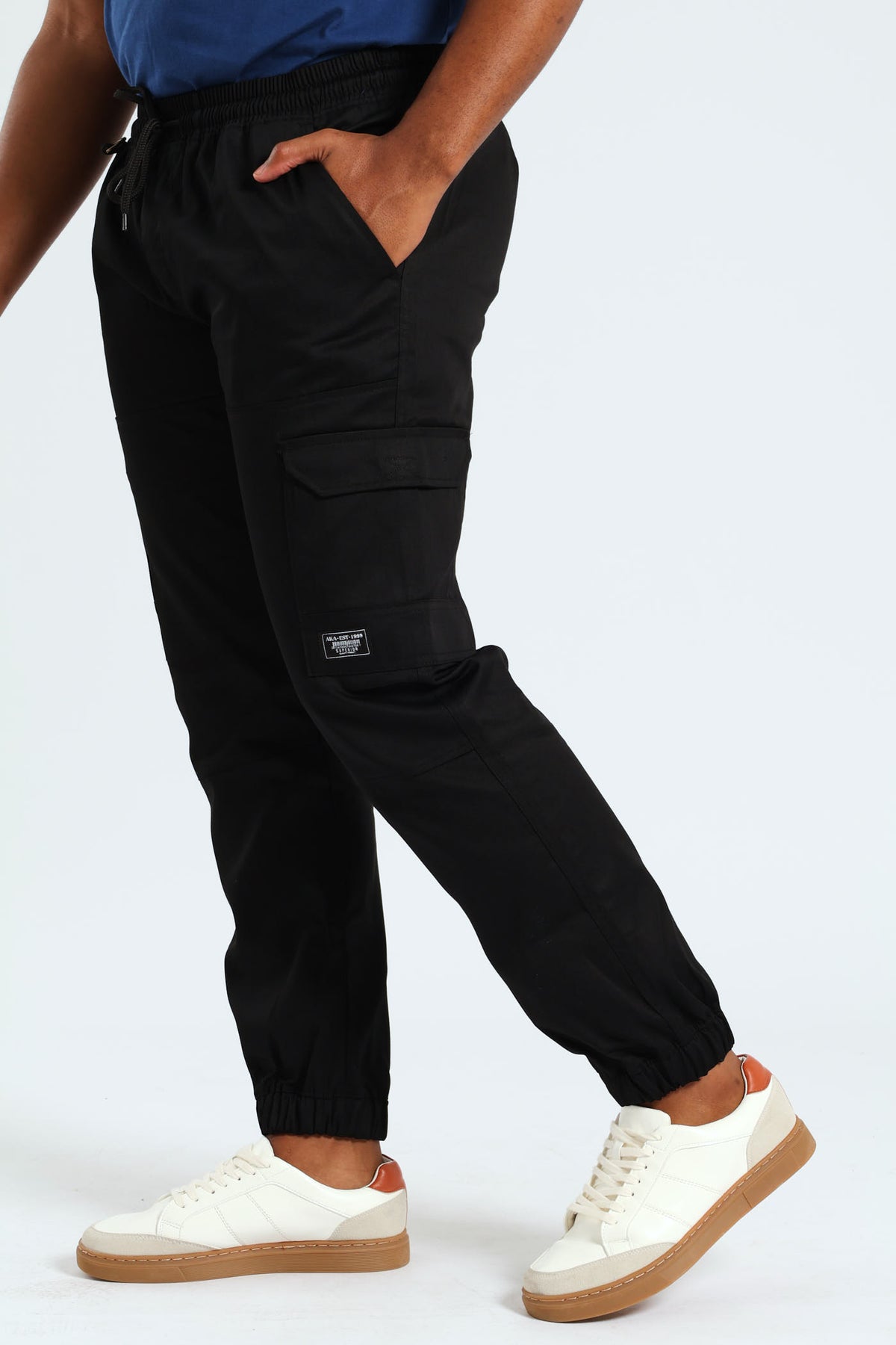 Ripstop Cargo Pants Black Edgars