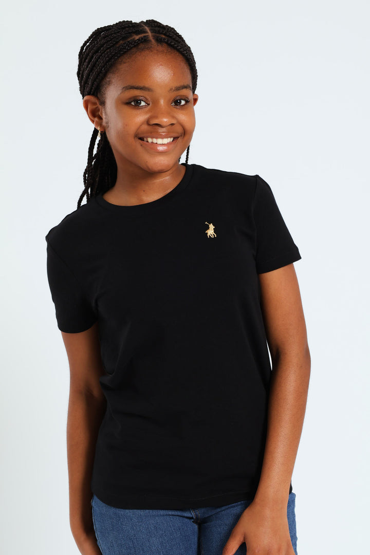 Girls Kelly Tee - Black