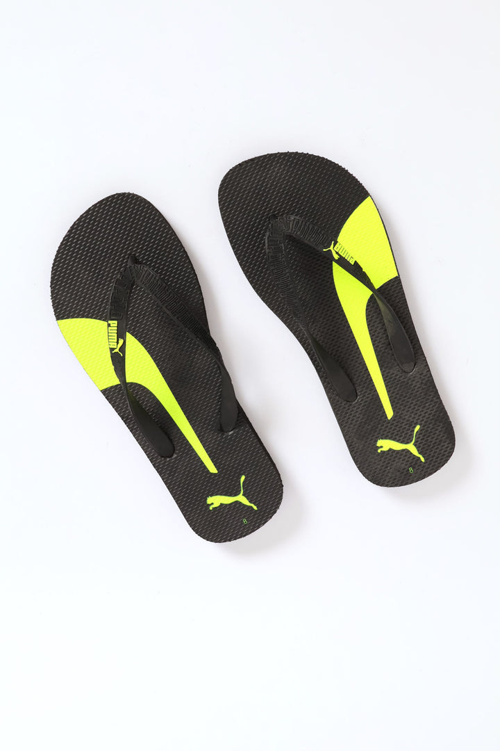 First Flip Formstrip Zadp Sandal - Black/Yellow