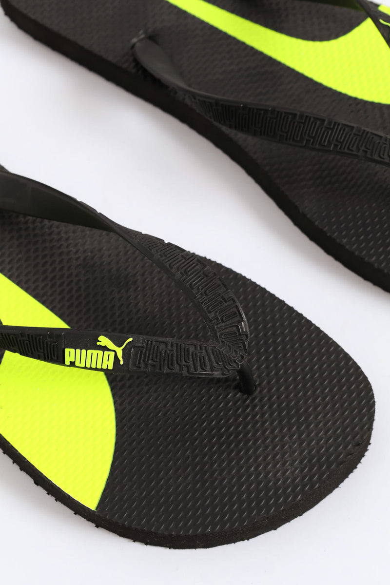 First Flip Formstrip Zadp Sandal - Black/Yellow