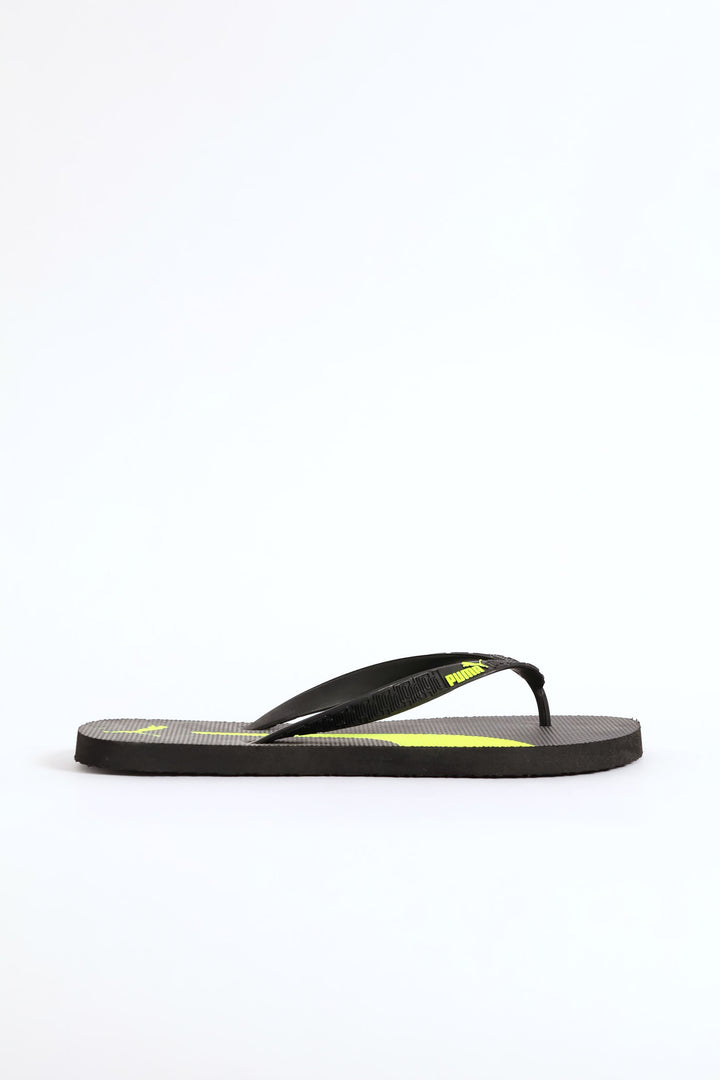 First Flip Formstrip Zadp Sandal - Black/Yellow