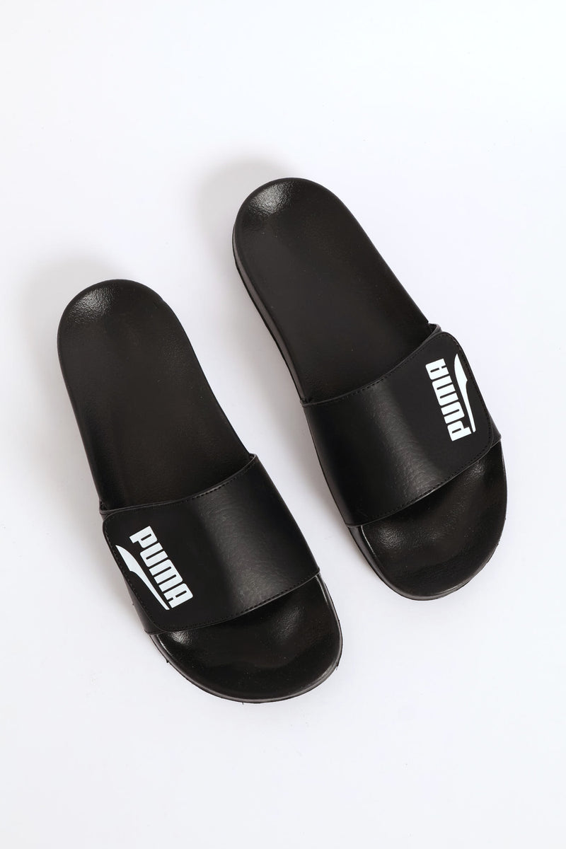 Poolcat Velcro Zadp Slide Sandal - Black