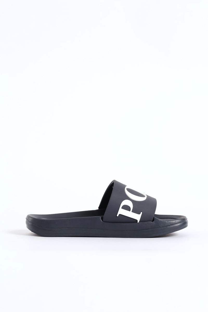 Boys Pool Slide - Black