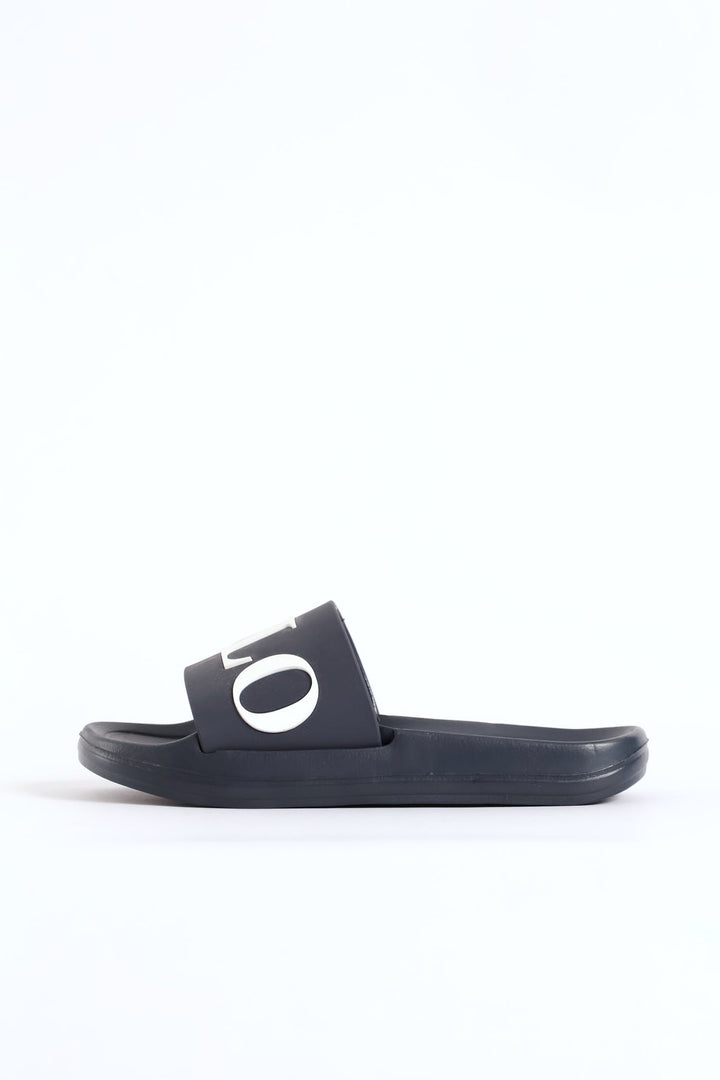 Boys Pool Slide - Black