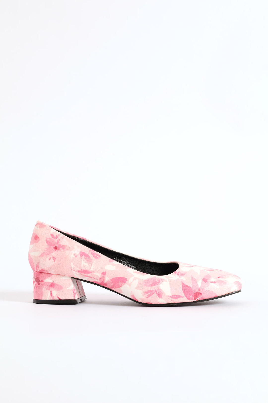 Printed Square Toe Heel - Multi