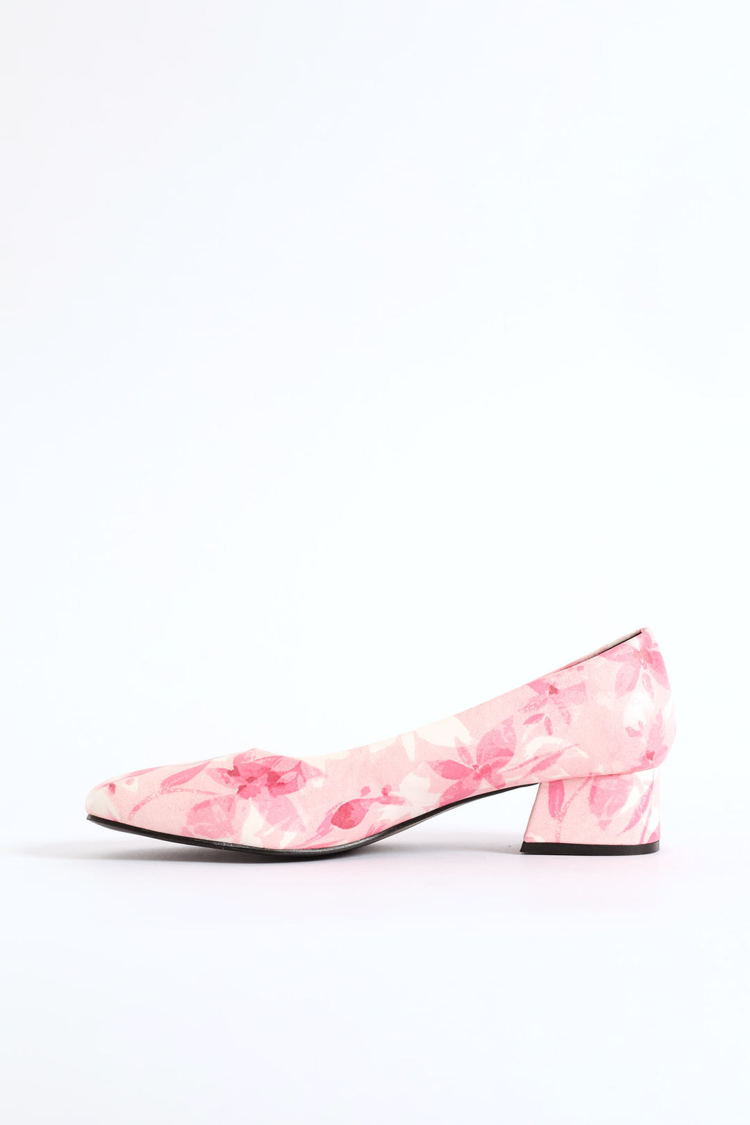 Printed Square Toe Heel - Multi