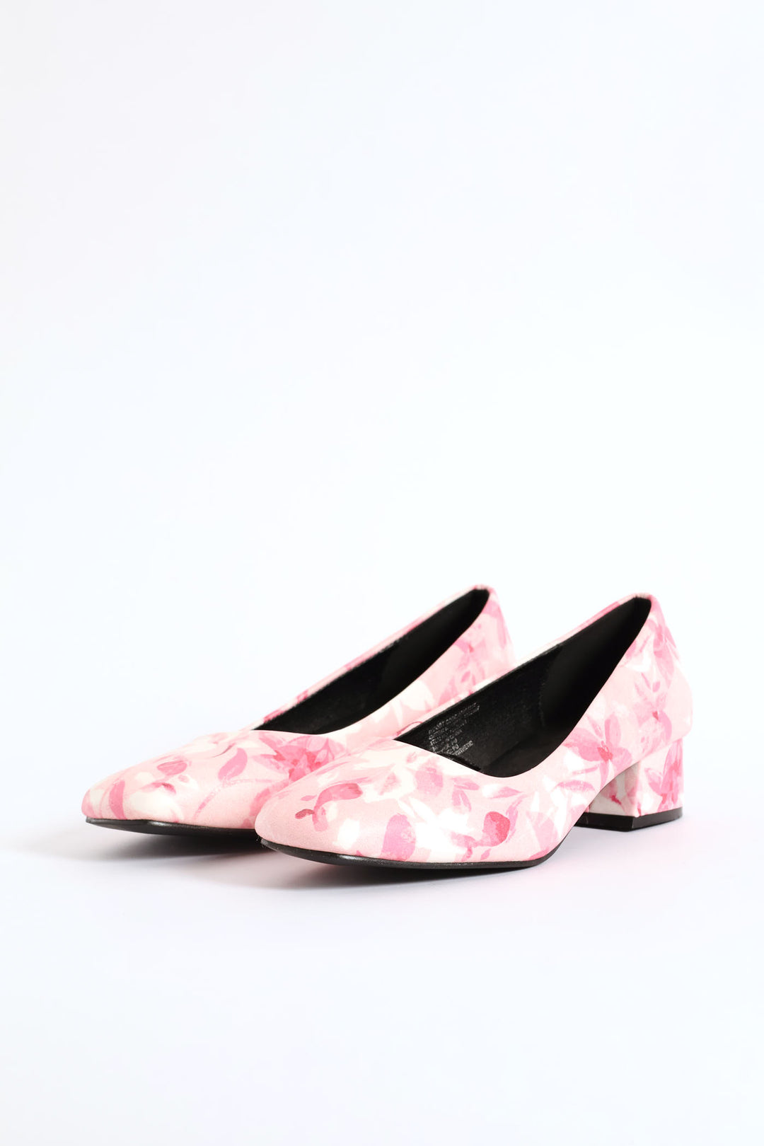Printed Square Toe Heel - Multi