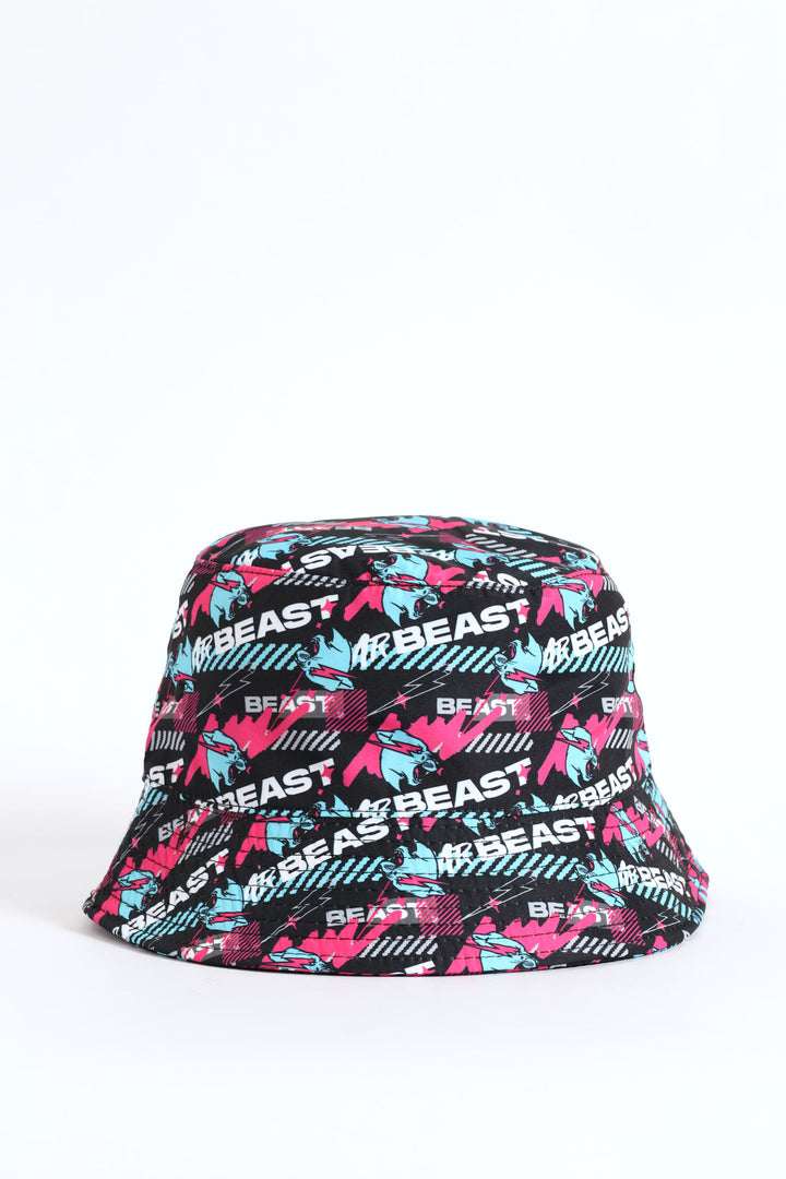 Mr Beast Bucket Hat - Multi