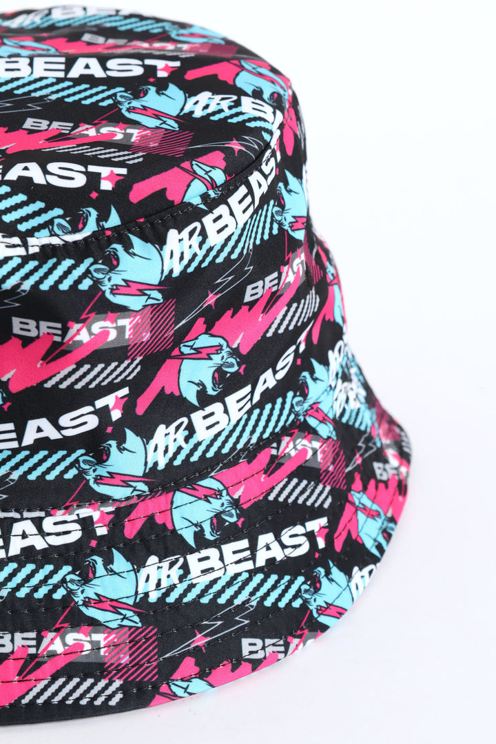 Mr Beast Bucket Hat - Multi