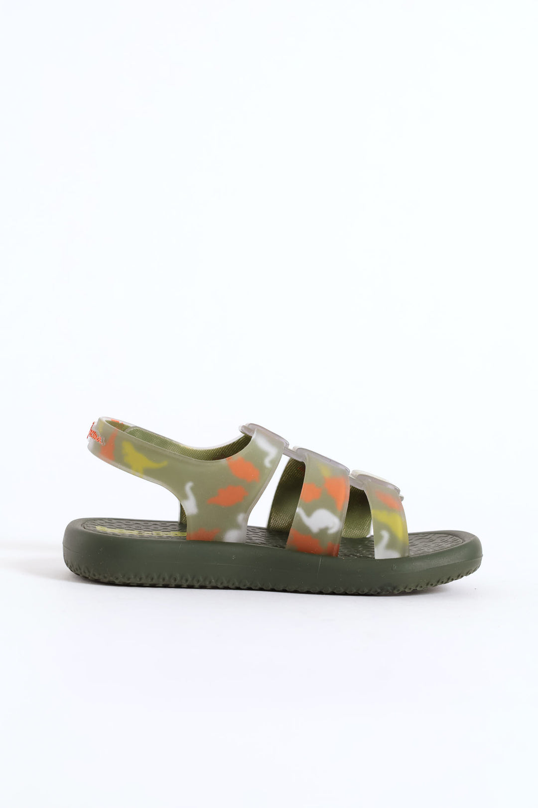 Pre-Boys Dino Sandal - Olive