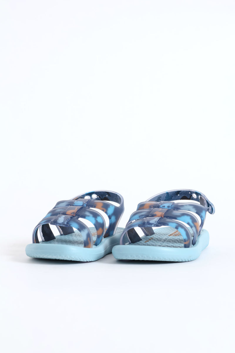 Pre-Boys Dino Sandal - Blue