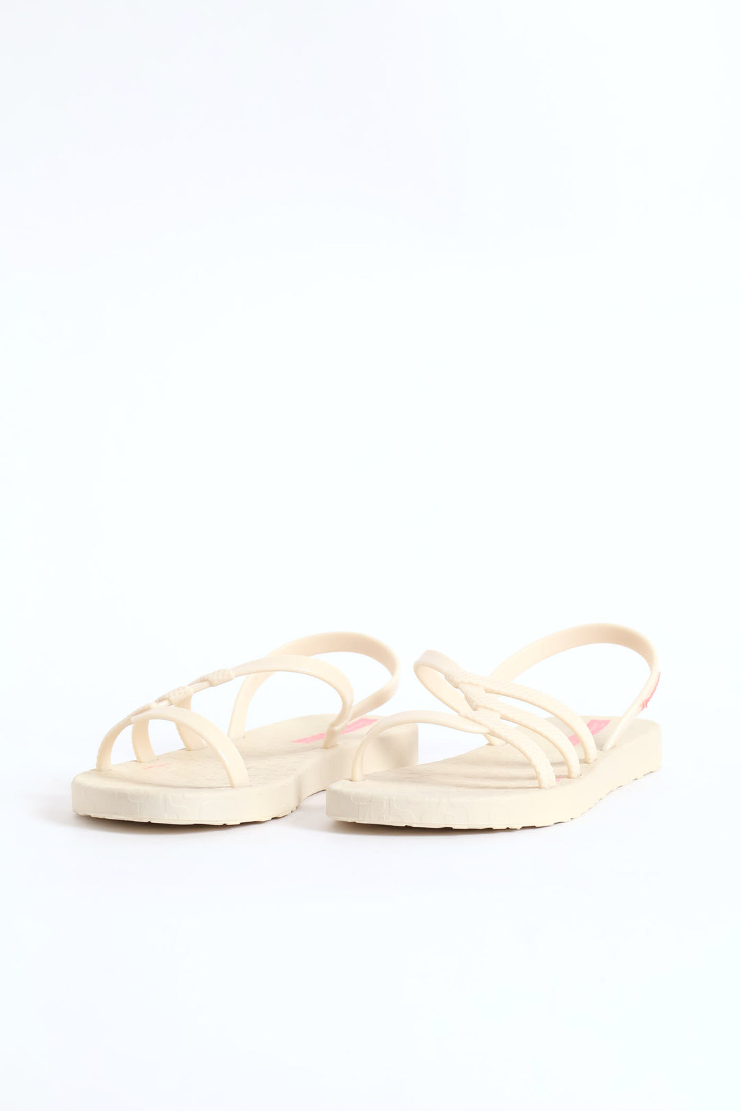 Girls Multi Strap Sandal - Off White