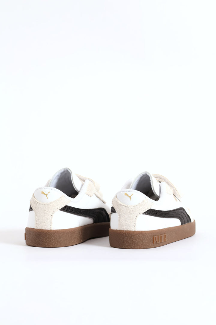 Pre-Boys Club II Era V Sneaker - White/Black