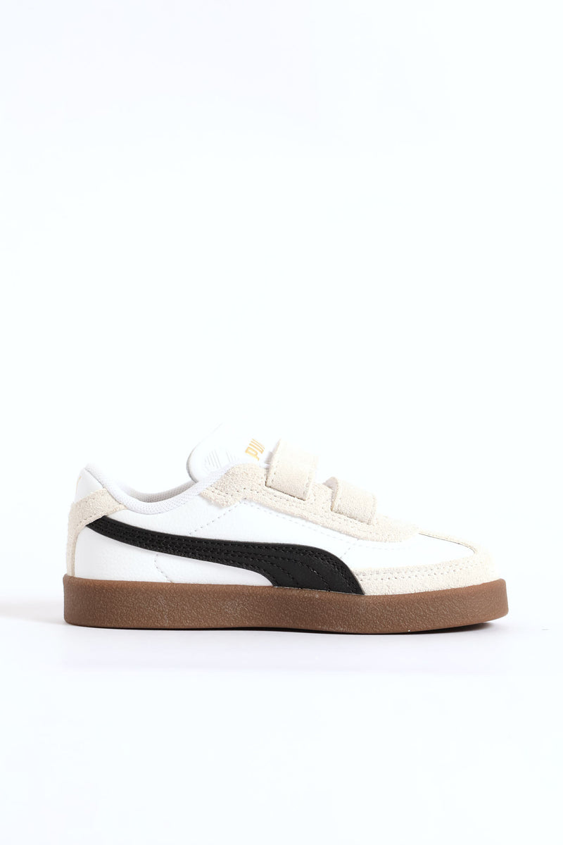 Pre-Boys Club II Era V Sneaker - White/Black