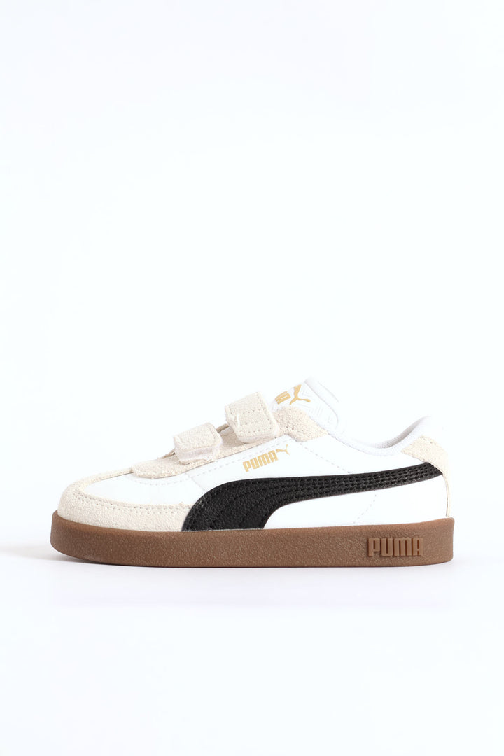 Pre-Boys Club II Era V Sneaker - White/Black
