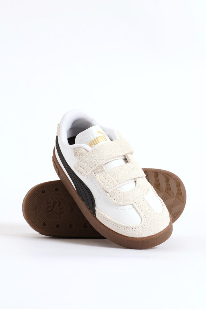 Pre-Boys Club II Era V Sneaker - White/Black
