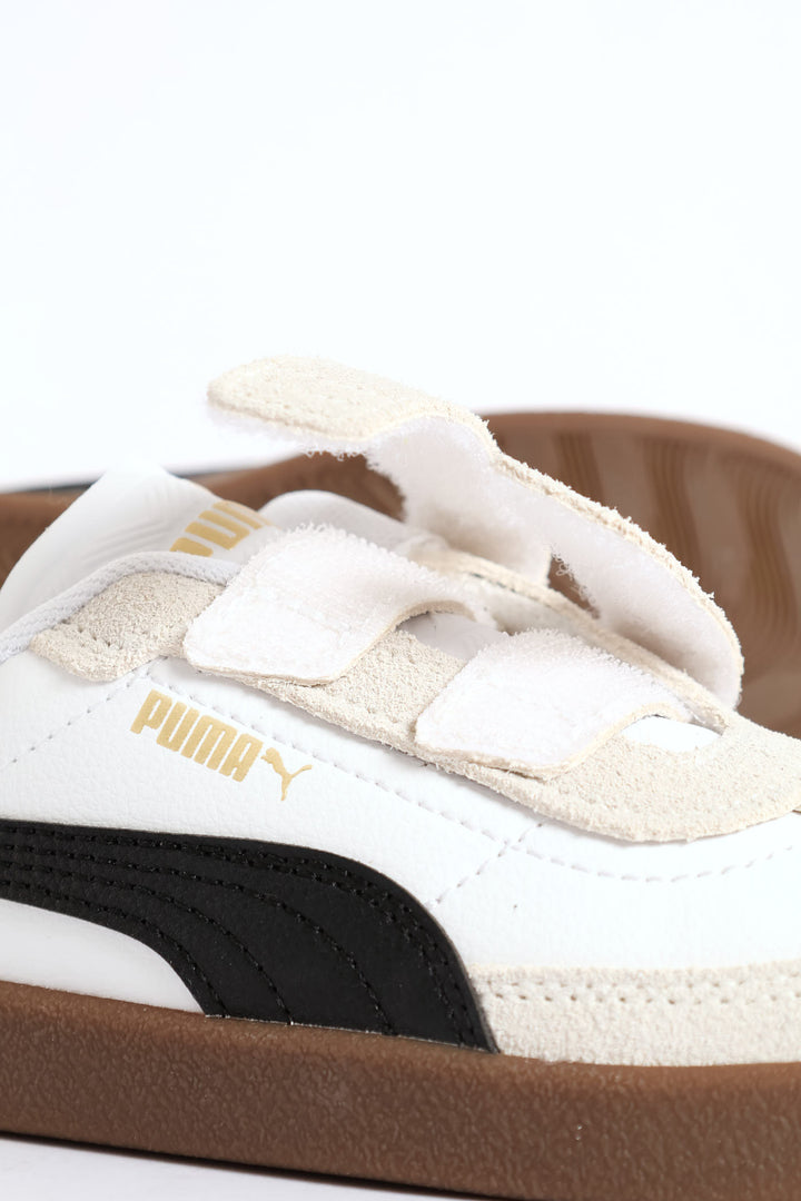 Pre-Boys Club II Era V Sneaker - White/Black