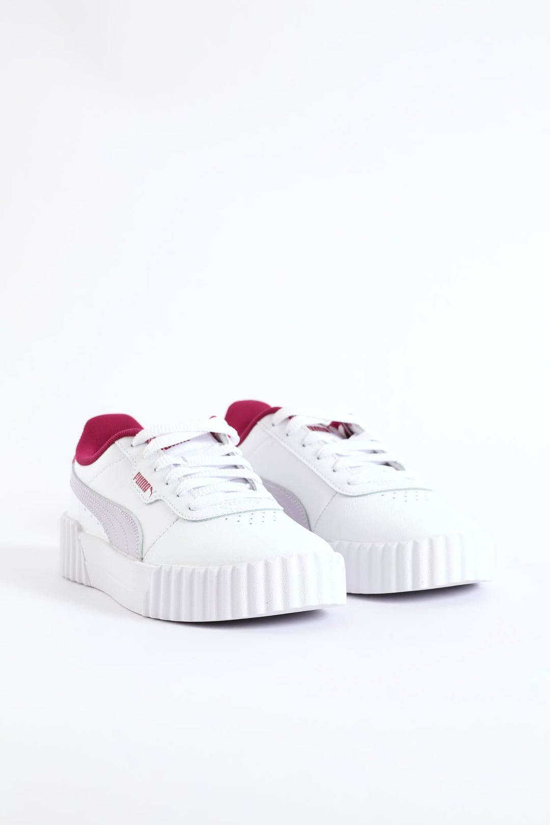 Girls Carina 3.0 Jr Sneaker - Berry/White