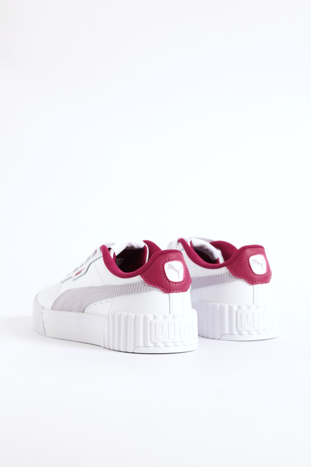 Girls Carina 3.0 Jr Sneaker - Berry/White