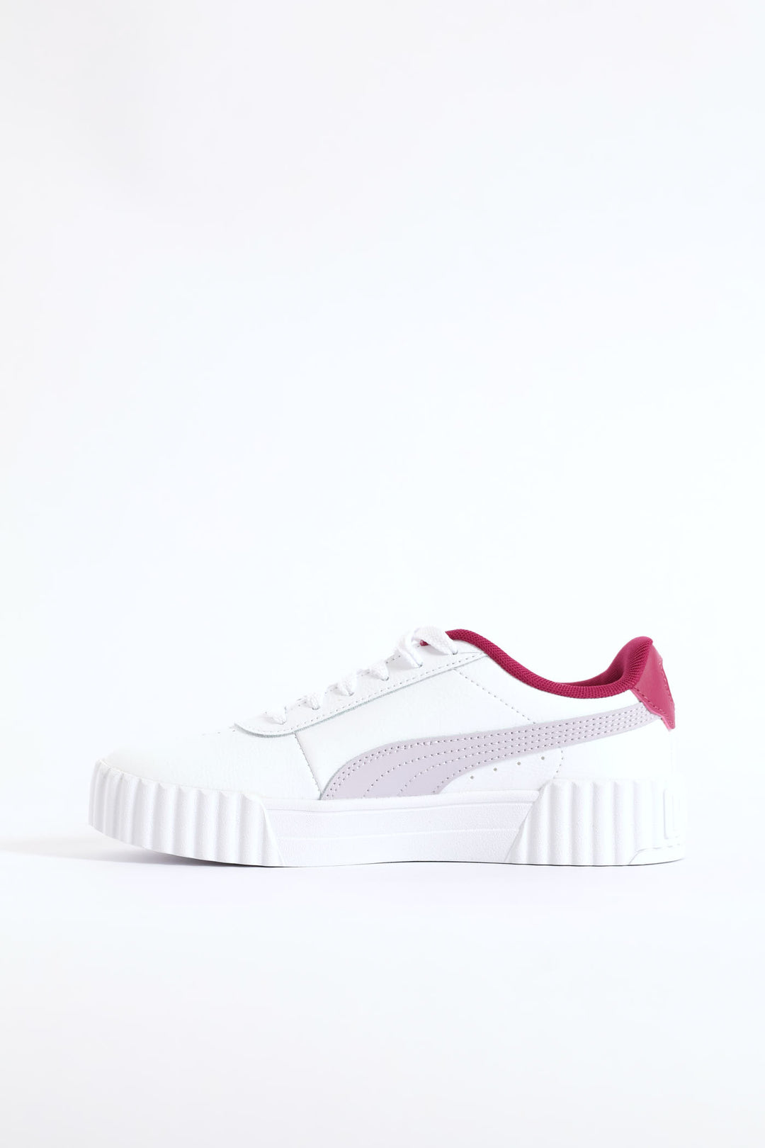 Girls Carina 3.0 Jr Sneaker - Berry/White