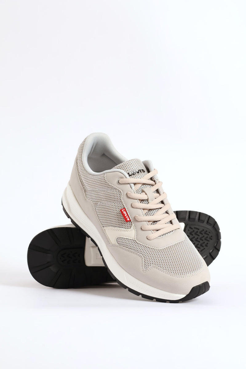 Pine Retro Trainer - Grey