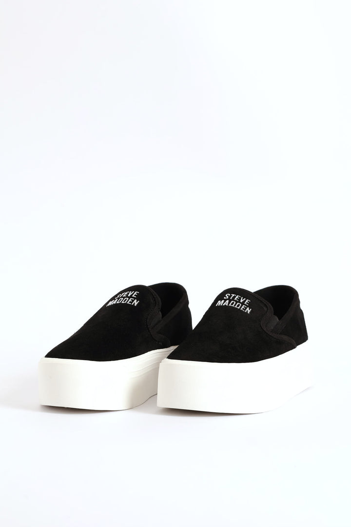 Cliftop Platform Loafer - Black