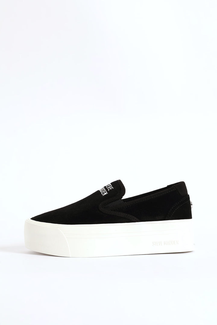Cliftop Platform Loafer - Black