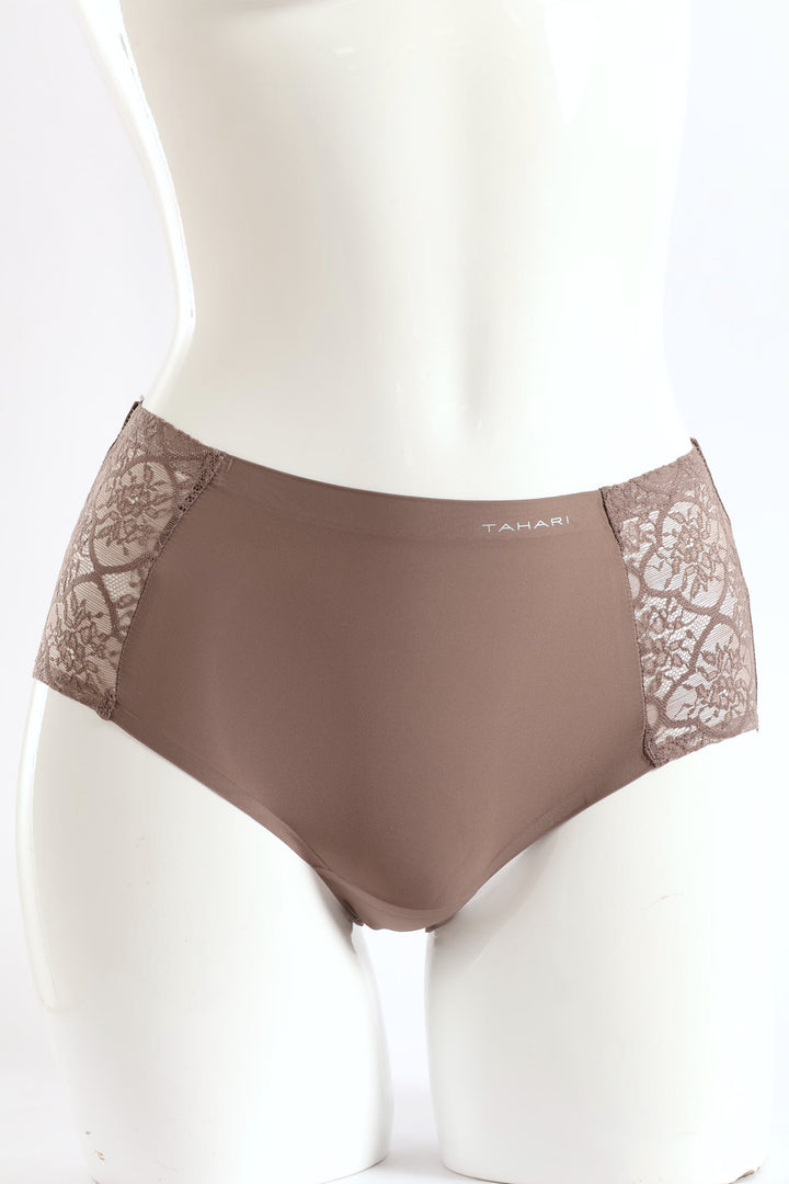 5 Pack Microfibre Midi Panties - Rose/Nude/Sand/Mauve/Blush