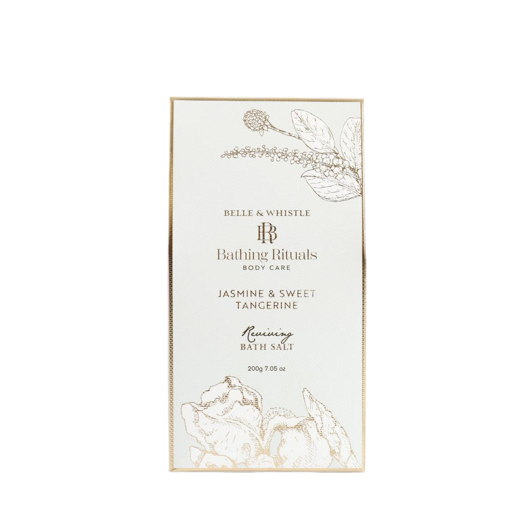 Belle & Whistle Jasmine & Sweet Tangerine Wooden Crate Gift Set