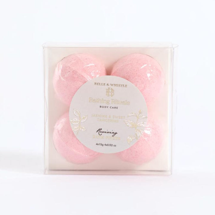 Belle & Whistle Jasmine & Sweet Tangerine Wooden Crate Gift Set