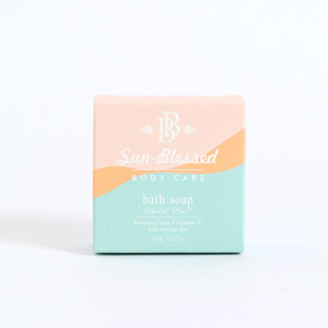 Beauty Beach Tropical Fruit Rope Basket Gift Set