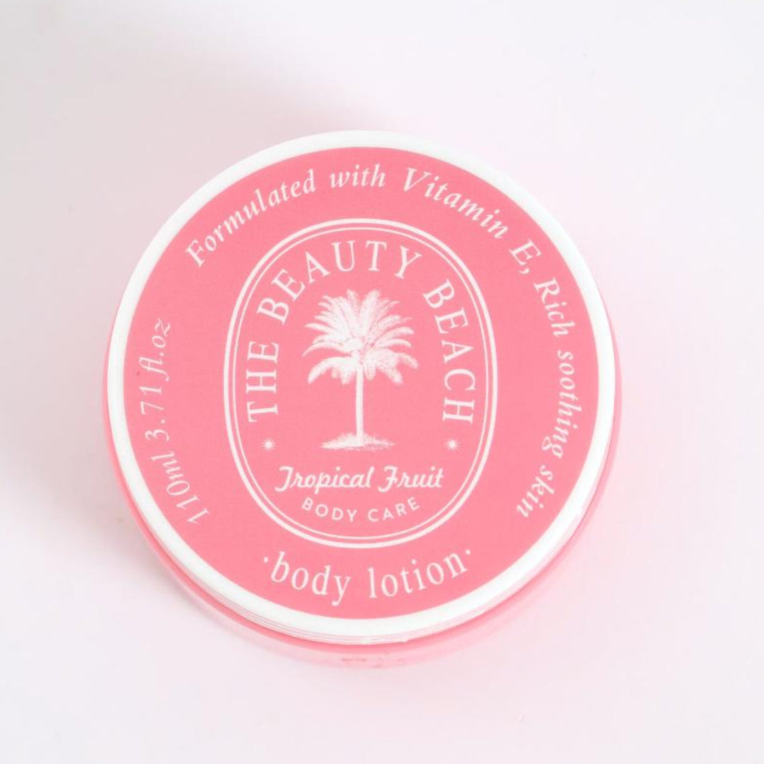 Beauty Beach Tropical Fruit Rope Basket Gift Set