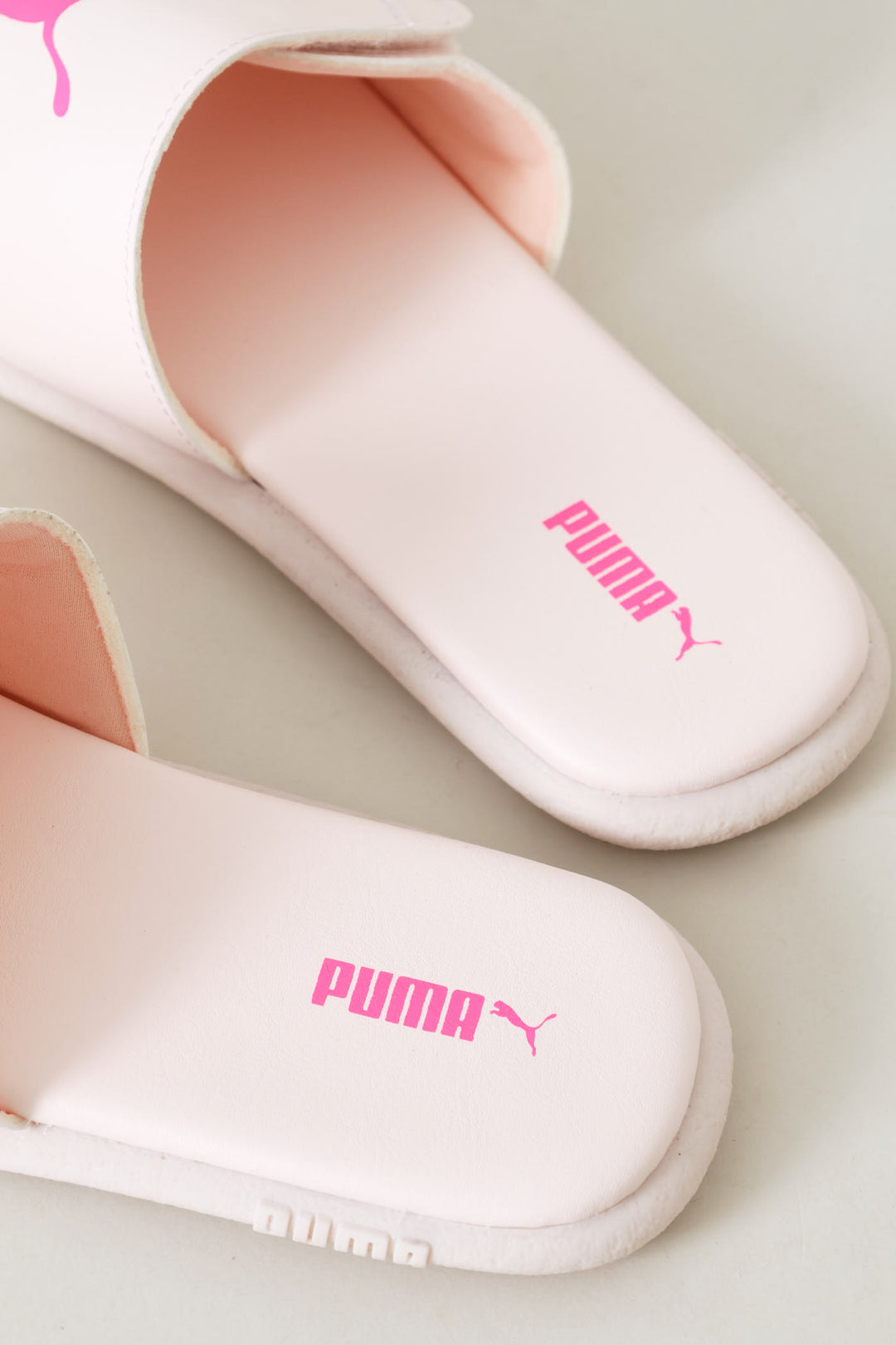Girls Sporty Velcro Zadp Slide - Pink