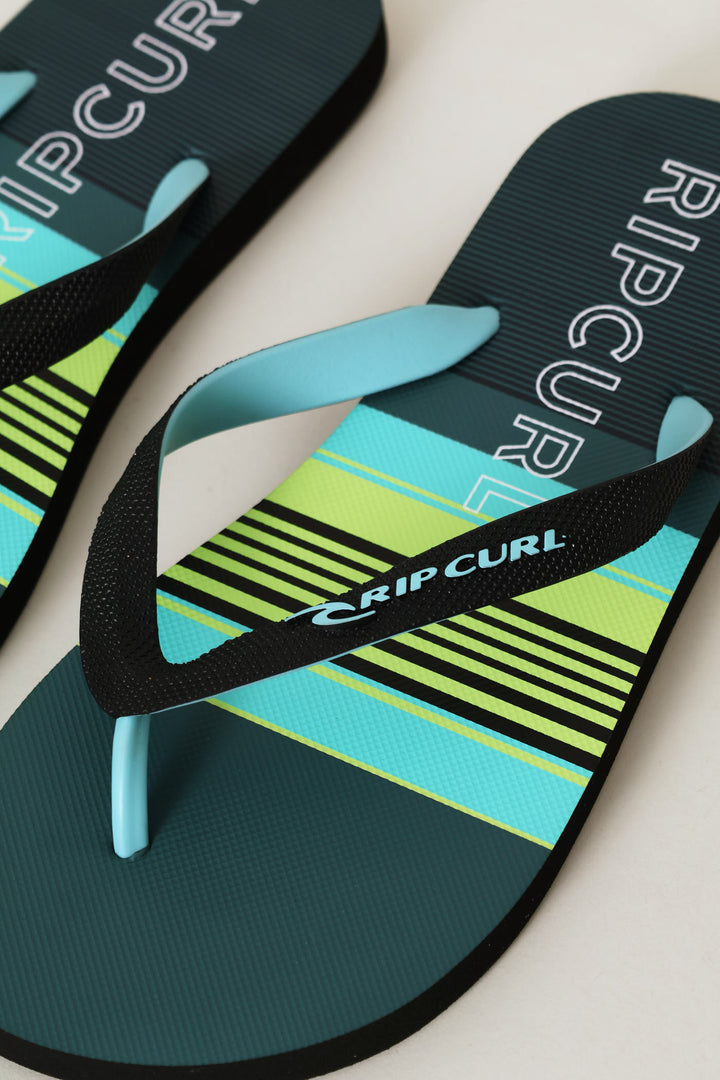 Daybreaker Bloom Flip Flop - Blue/Green
